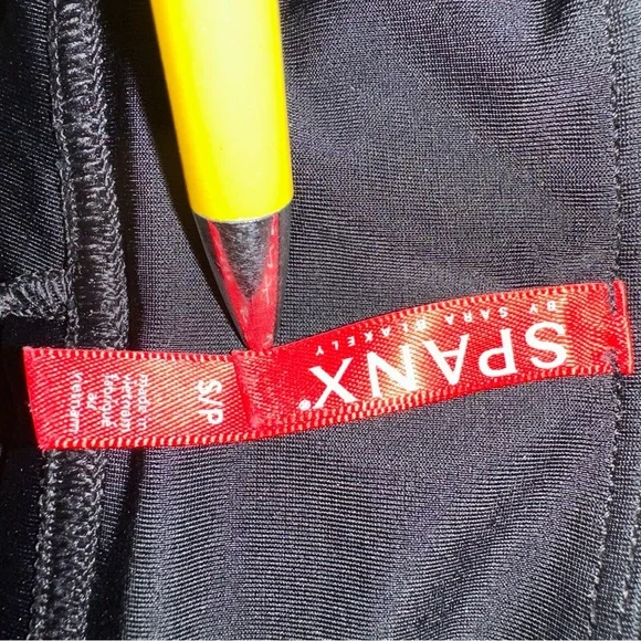 Spanx‎ Faux Black Leather Leggings Size Small - Picture 7 of 10